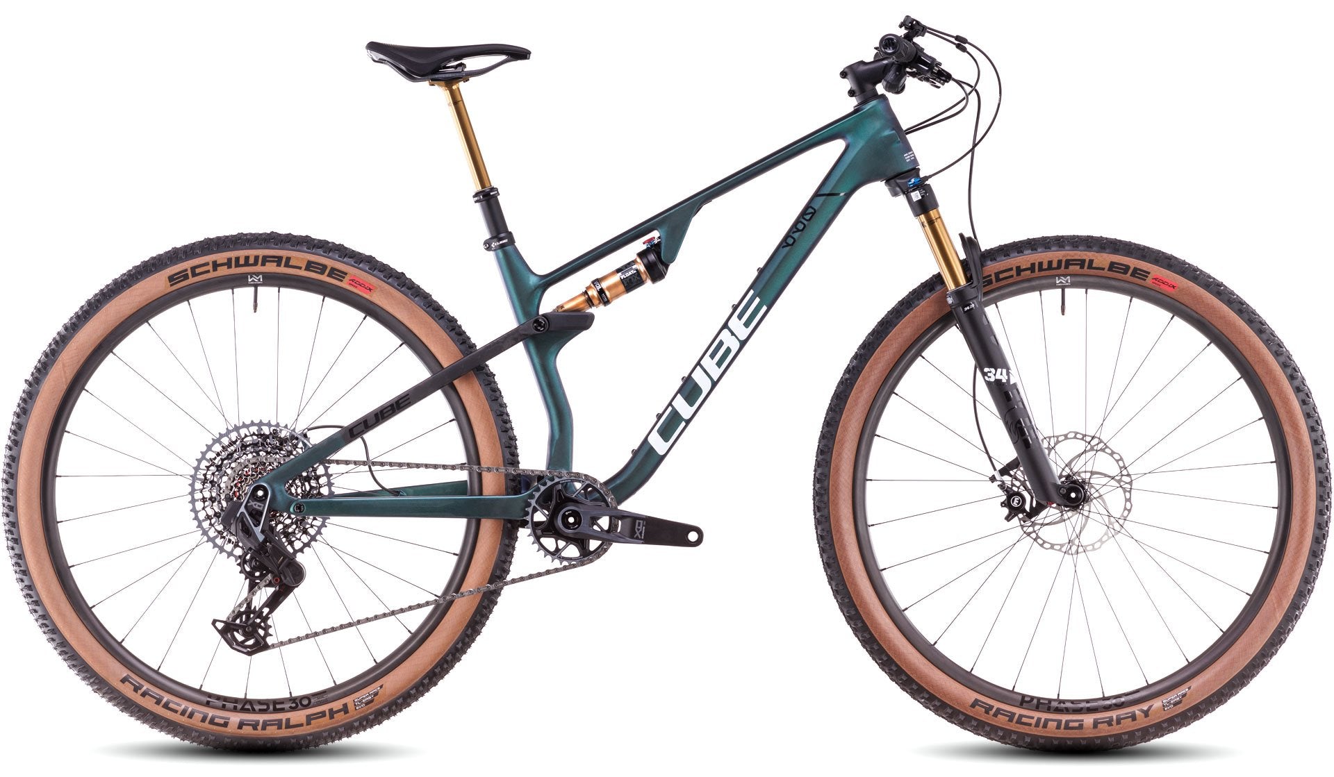 BICICLETA MONTAÑA CUBE AMS ZERO99 C:68X SLX 29 2026