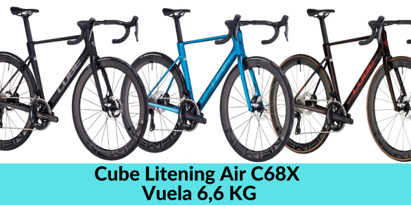 Cube Bikes Litening Air C68x. Vuela, sólo 6,6 kg